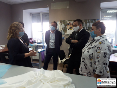 Управляющий Южным управленческим округом Александр Гетманчук посетил каменских предпринимателей