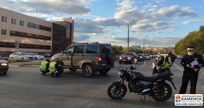 7 сентября, ДТП Кунавина 2, столкновение с мотоциклистом